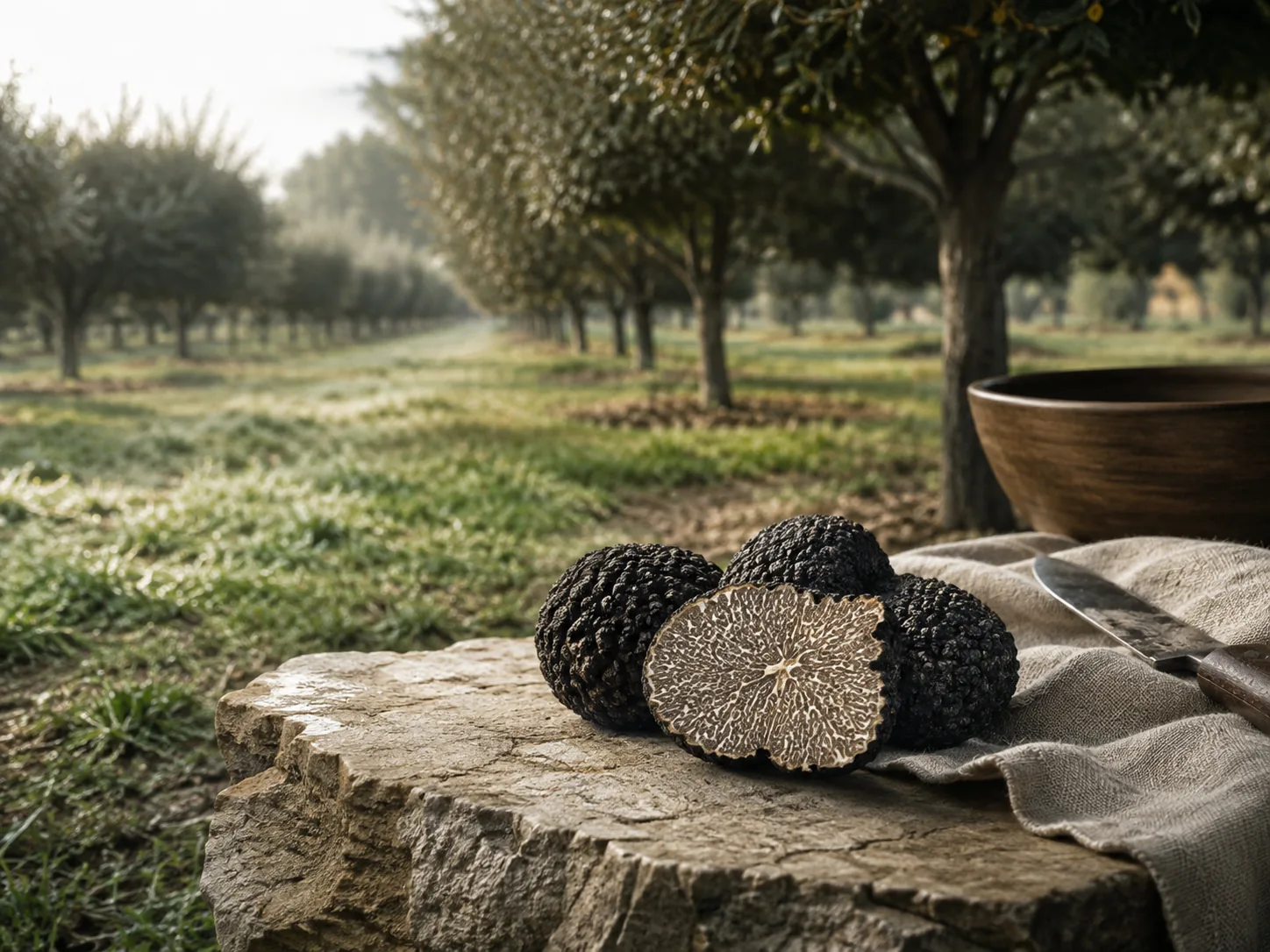 Black Truffle Orchard: Planting, Pruning and Pests